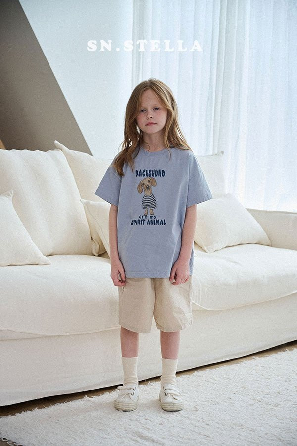 Sn.stella - Korean Children Fashion - #toddlerclothing - Hunt Tee - 6