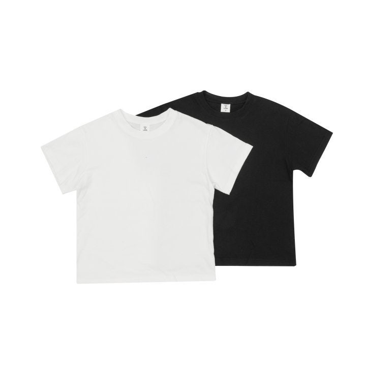 Sol At Luna - Korean Children Fashion - #minifashionista - Layered Short Sleeve Set