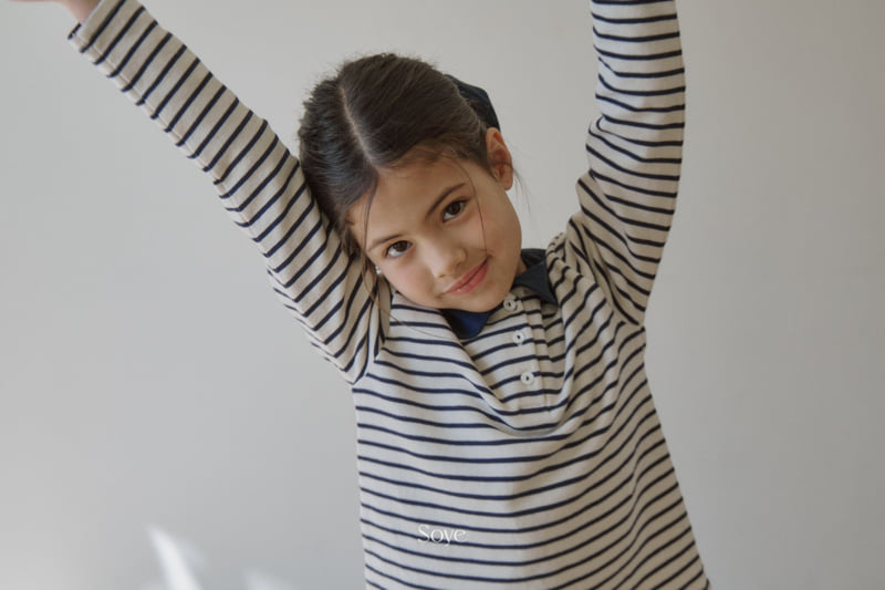 Soye - Korean Children Fashion - #Kfashion4kids - Penny Stripe Set - 6