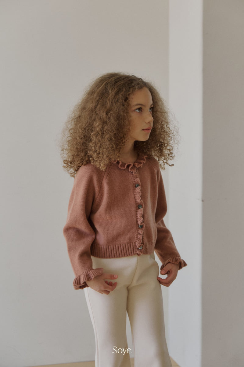 Soye - Korean Children Fashion - #Kfashion4kids - Nile Frill Cardigan - 5