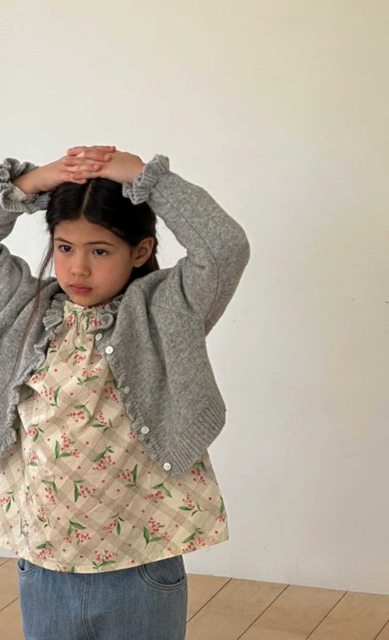 Soye - Korean Children Fashion - #childofig - Nile Frill Cardigan - 11