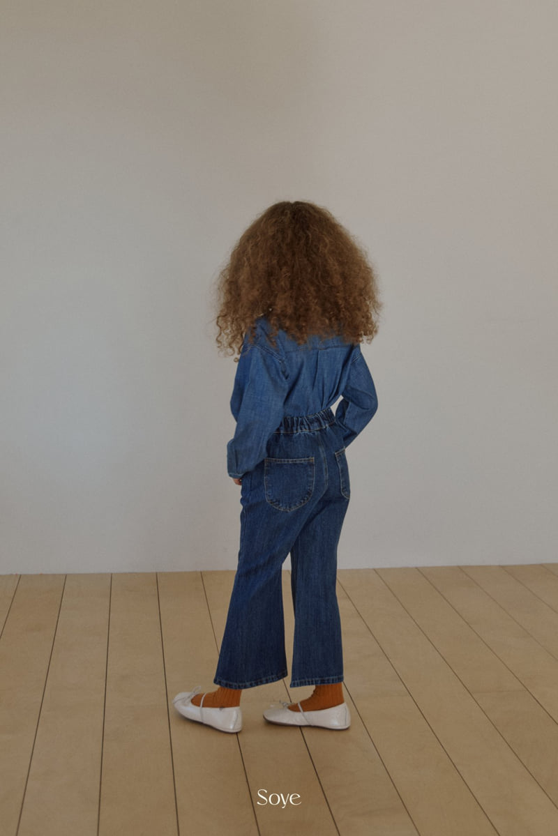 Soye - Korean Children Fashion - #childofig - Pony Denim Pants - 9