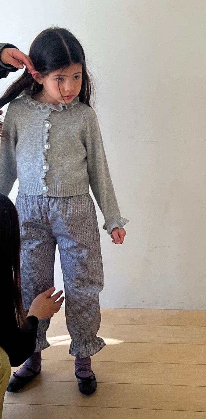 Soye - Korean Children Fashion - #kidsstore - Nile Frill Cardigan - 3