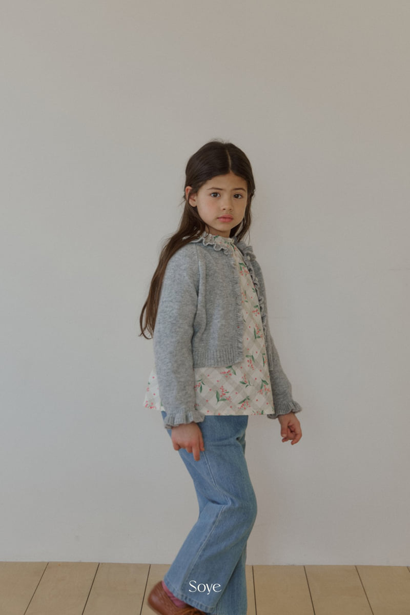 Soye - Korean Children Fashion - #kidzfashiontrend - Pony Denim Pants - 3