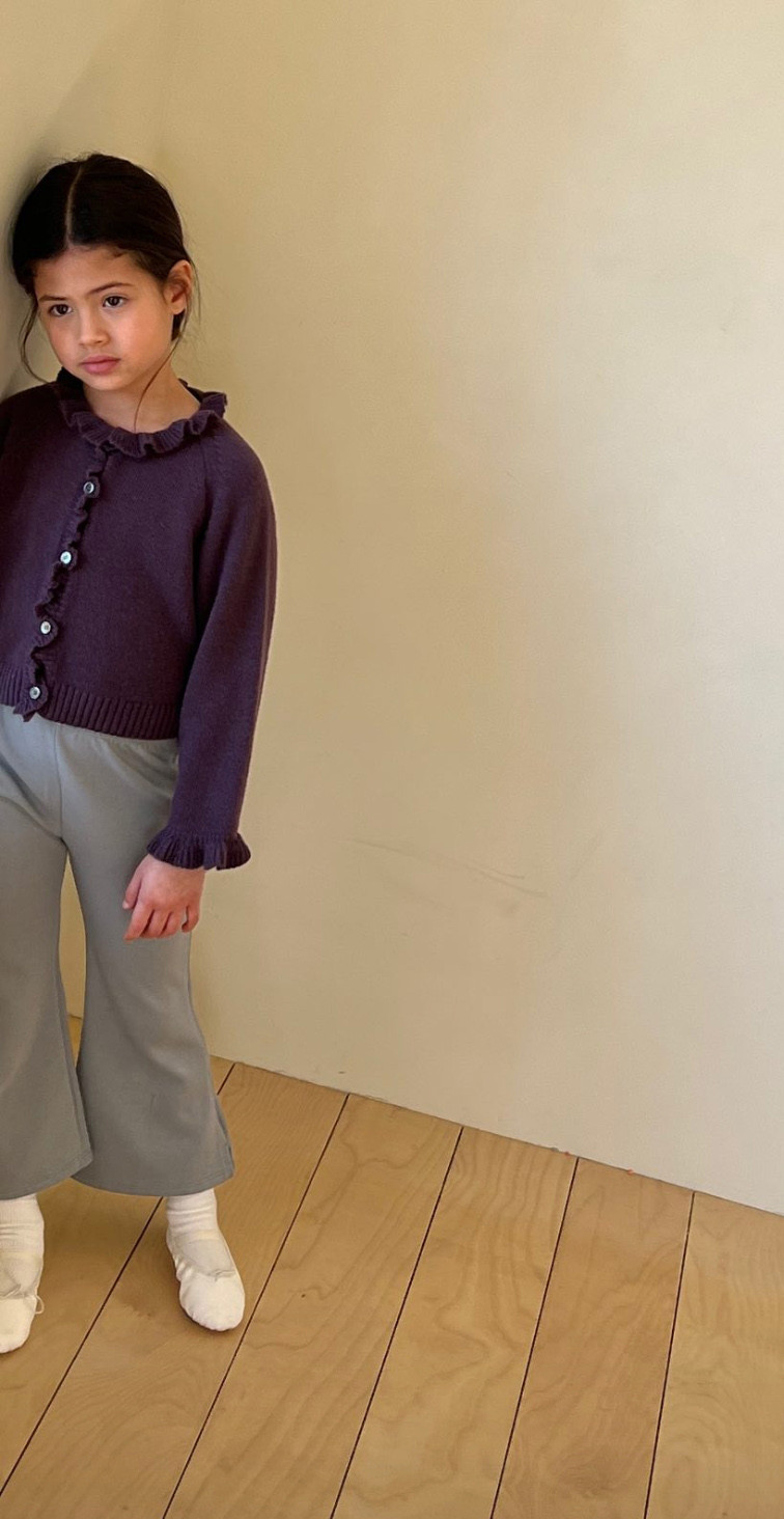 Soye - Korean Children Fashion - #minifashionista - Nile Frill Cardigan - 8
