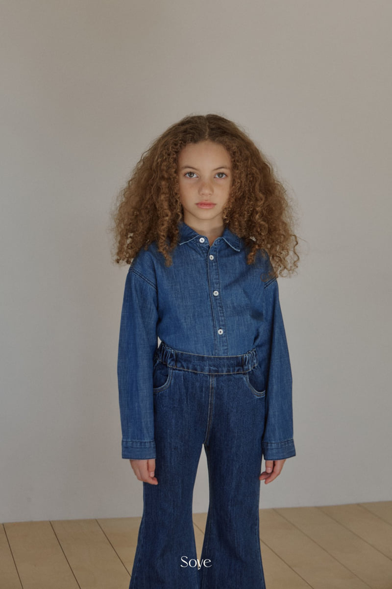 Soye - Korean Children Fashion - #prettylittlegirls - Pony Denim Pants - 8