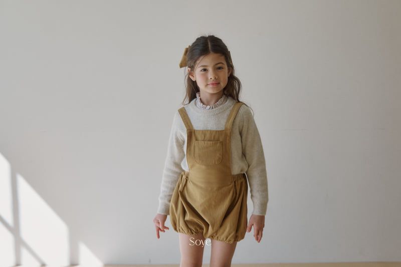 Soye - Korean Children Fashion - #stylishchildhood - Peach Romper - 12