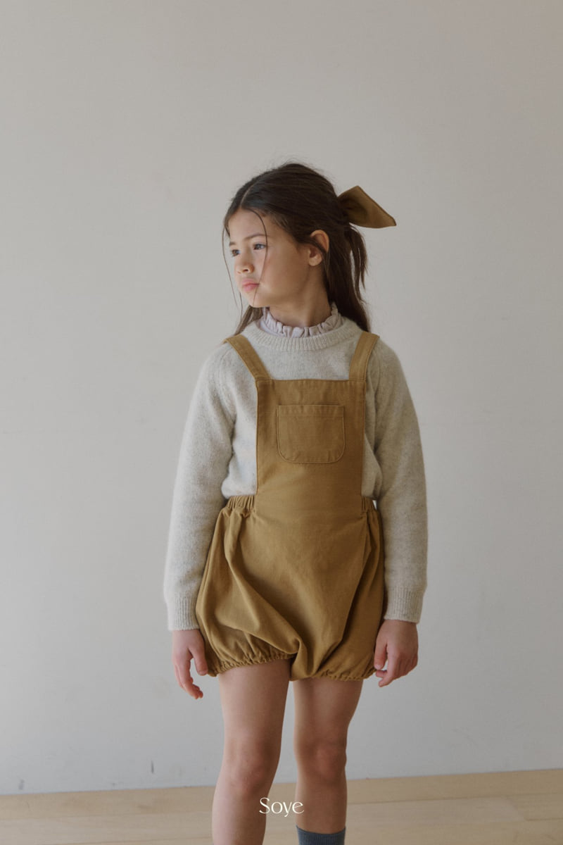 Soye - Korean Children Fashion - #todddlerfashion - Peach Romper - 10