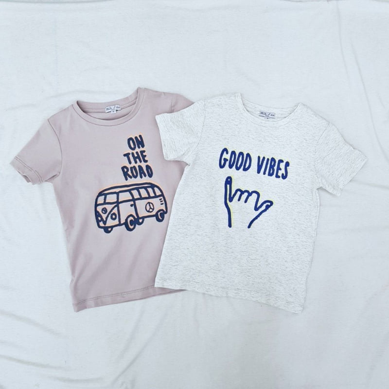 T.j - Korean Children Fashion - #childofig - Ppuang Boy Short Sleeve Tee