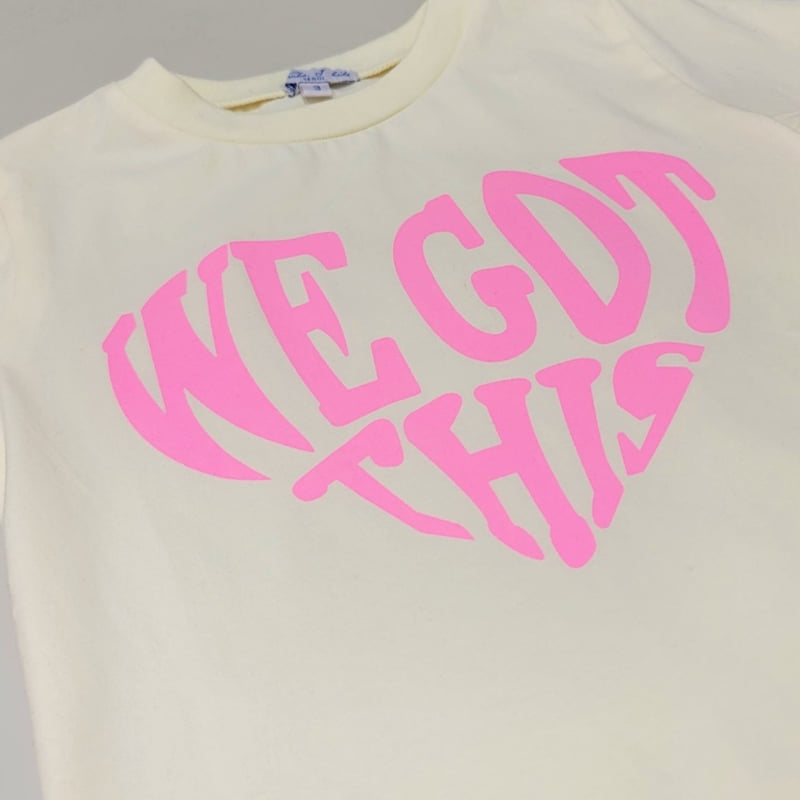 T.j - Korean Children Fashion - #childrensboutique - Neon Heart Tee - 8