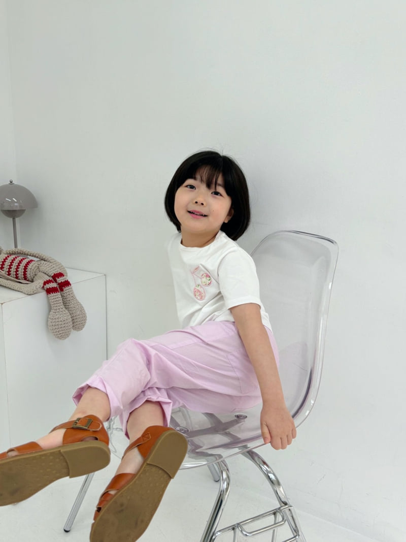 T.j - Korean Children Fashion - #childrensboutique - Rose Patch Tee - 5