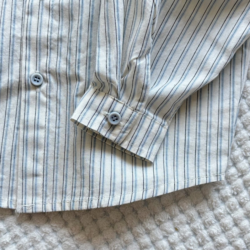 T.j - Korean Children Fashion - #childrensboutique - Penguin Stripe Shirt - 5