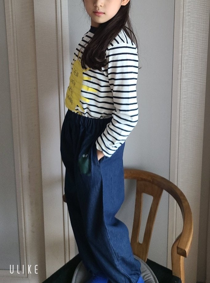 T.j - Korean Children Fashion - #discoveringself - Cactus Jeans Jogger Pants - 8