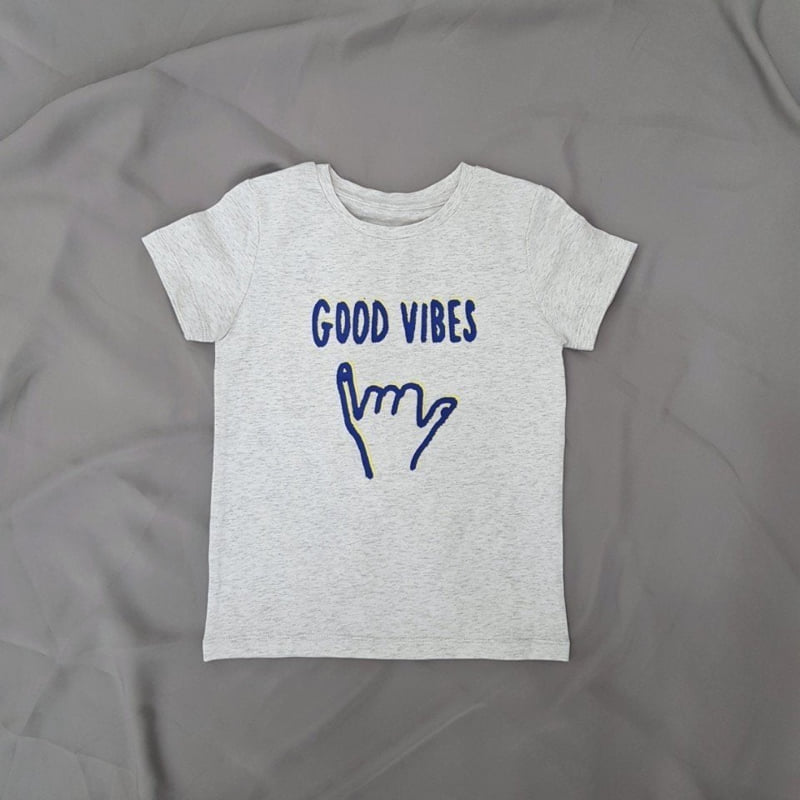T.j - Korean Children Fashion - #designkidswear - Ppuang Boy Short Sleeve Tee - 4