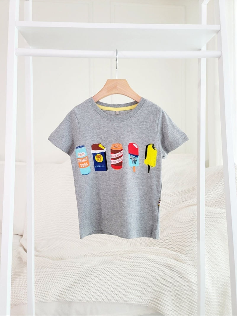 T.j - Korean Children Fashion - #fashionkids - Paul Ice Cream Tee