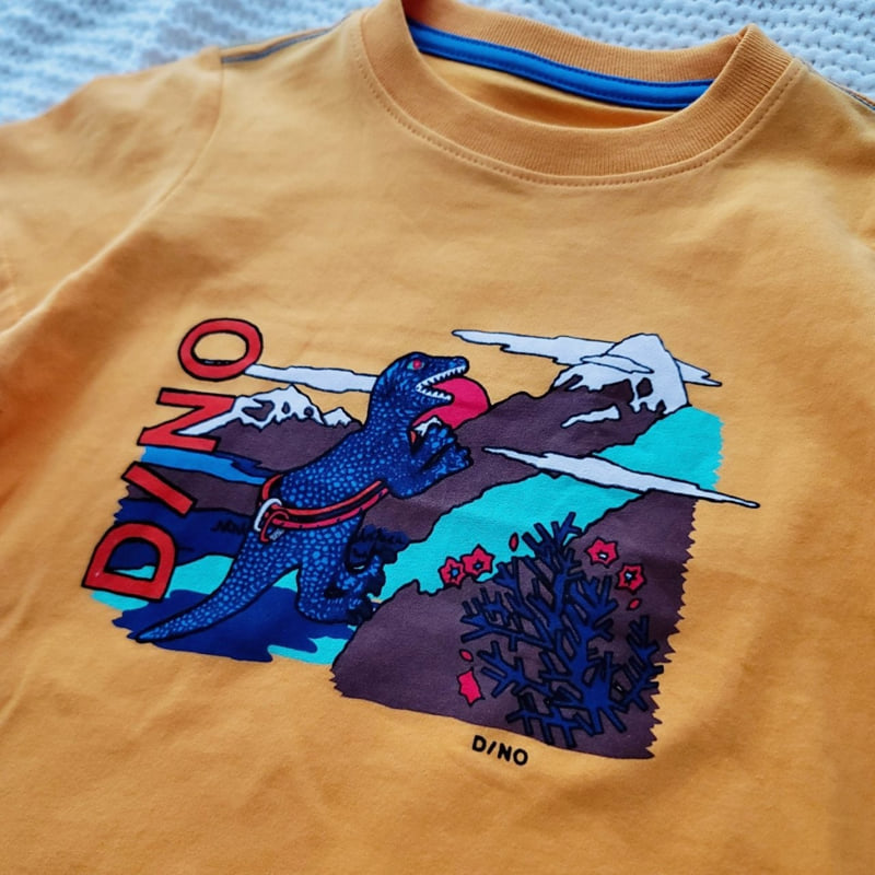 T.j - Korean Children Fashion - #kidzfashiontrend - Paul Mountaineering Dino Tee - 2
