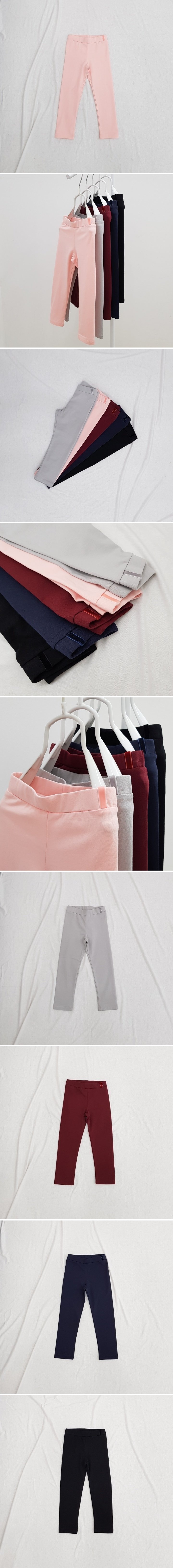 T.j - Korean Children Fashion - #kidzfashiontrend - Modal Jeggings (Pink)