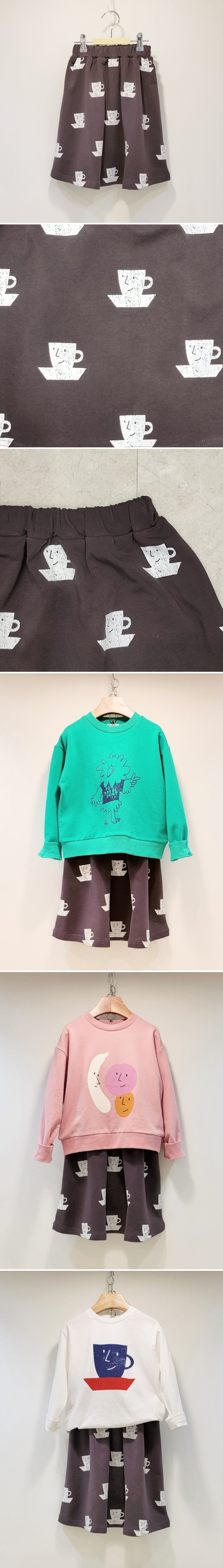 T.j - Korean Children Fashion - #littlefashionista - Teacup Skirt