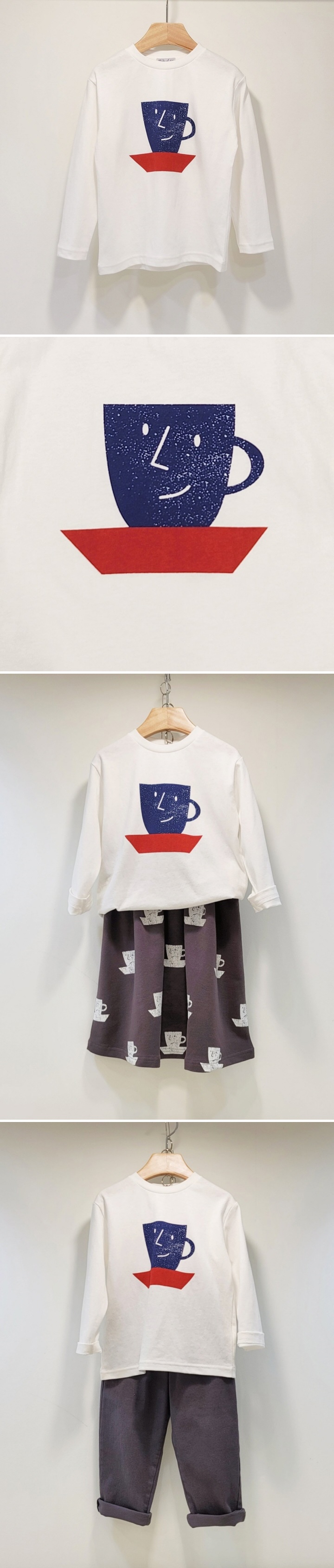 T.j - Korean Children Fashion - #stylishchildhood - Teacup Tee