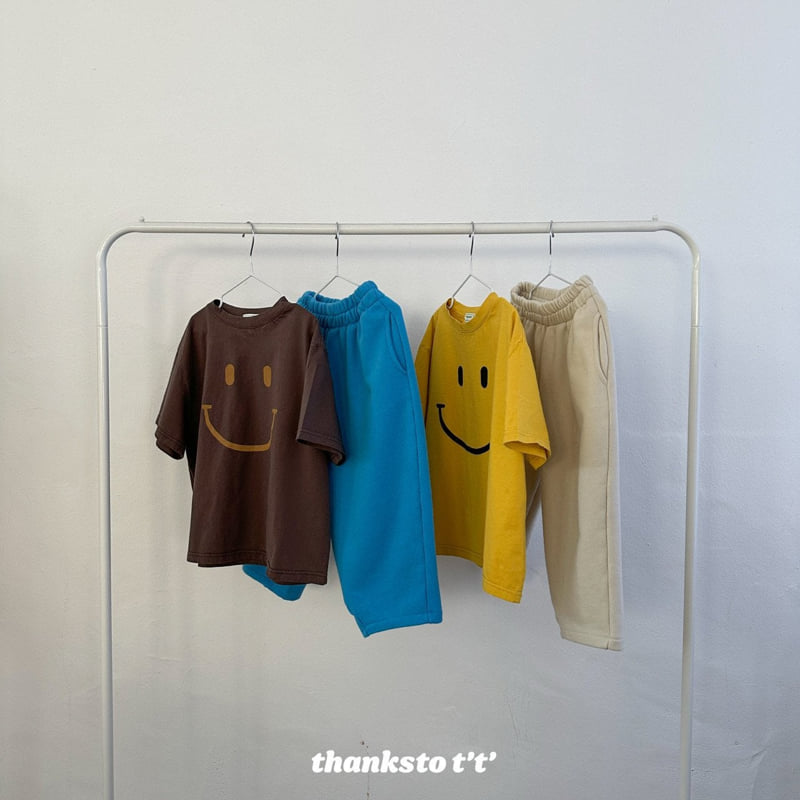 Thanksto TT - Korean Children Fashion - #childrensboutique - Smile Tee - 2