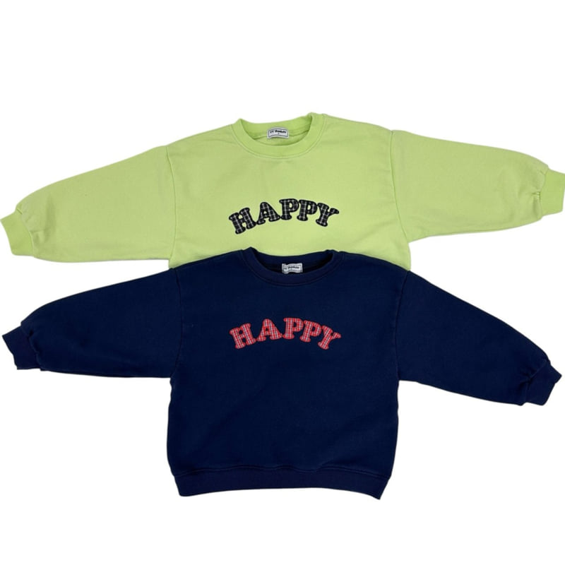 Thanksto TT - Korean Children Fashion - #kidsshorts - Happi Sweatshirts (Junior)
