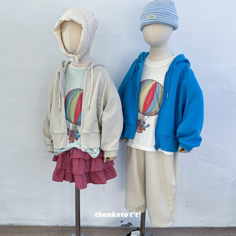 Thanksto TT - Korean Children Fashion - #kidsshorts - Elcrew Tee (Junior) - 4
