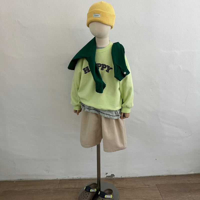 Thanksto TT - Korean Children Fashion - #kidzfashiontrend - Happi Sweatshirts (Junior) - 3