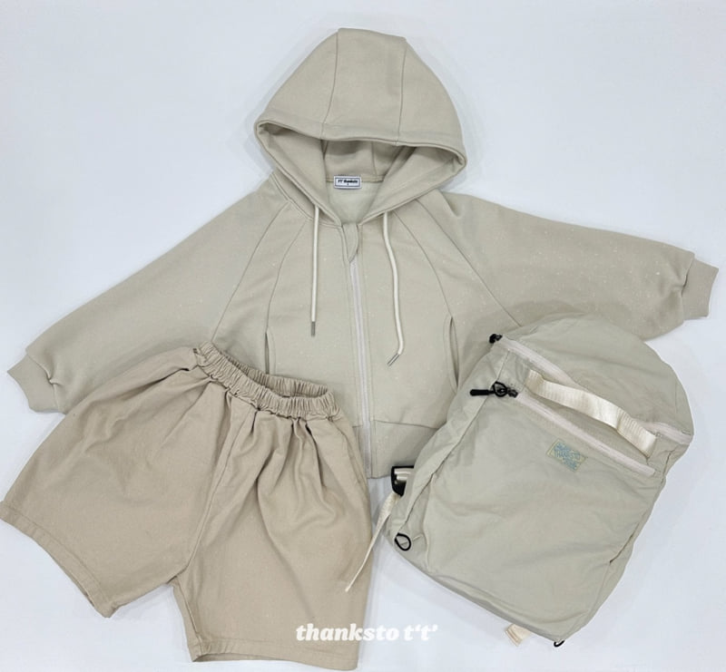 Thanksto TT - Korean Children Fashion - #minifashionista - Saetbyeol Hoodie (Junior) - 5