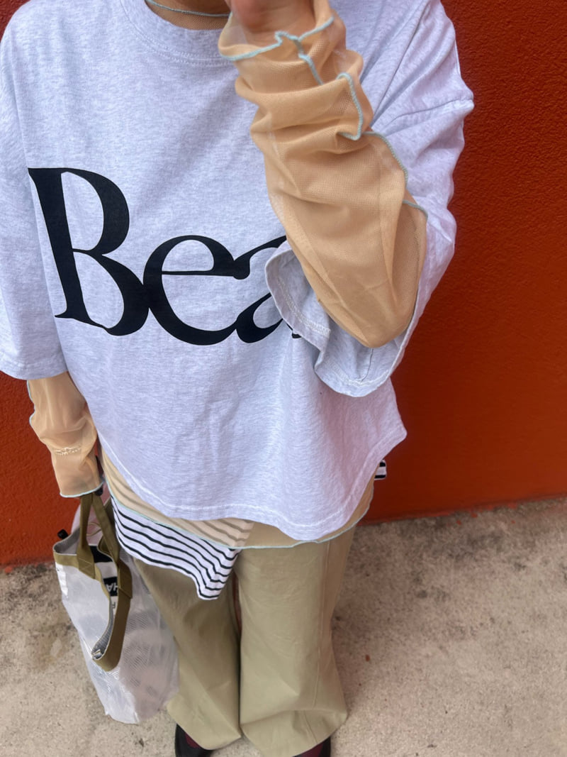 The Fine.b - Korean Women Fashion - #momslook - Bean Croc Box Short Sleeve Tee - 3