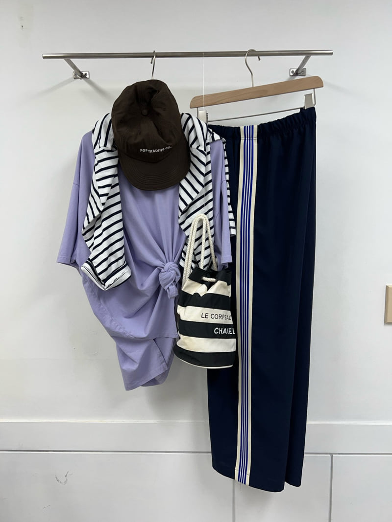 The Fine.b - Korean Women Fashion - #momslook - Tape Slacks - 12