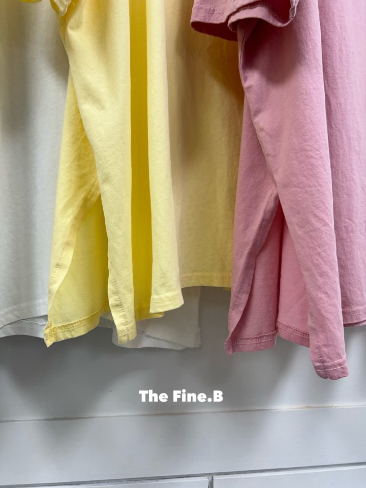 The Fine.b - Korean Women Fashion - #womensfashion - Fine Loose Fit Over U Neck Short Sleeve Tee - 4