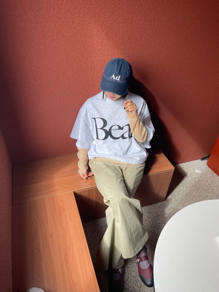 The Fine.b - Korean Women Fashion - #momslook - Bean Croc Box Short Sleeve Tee - 4