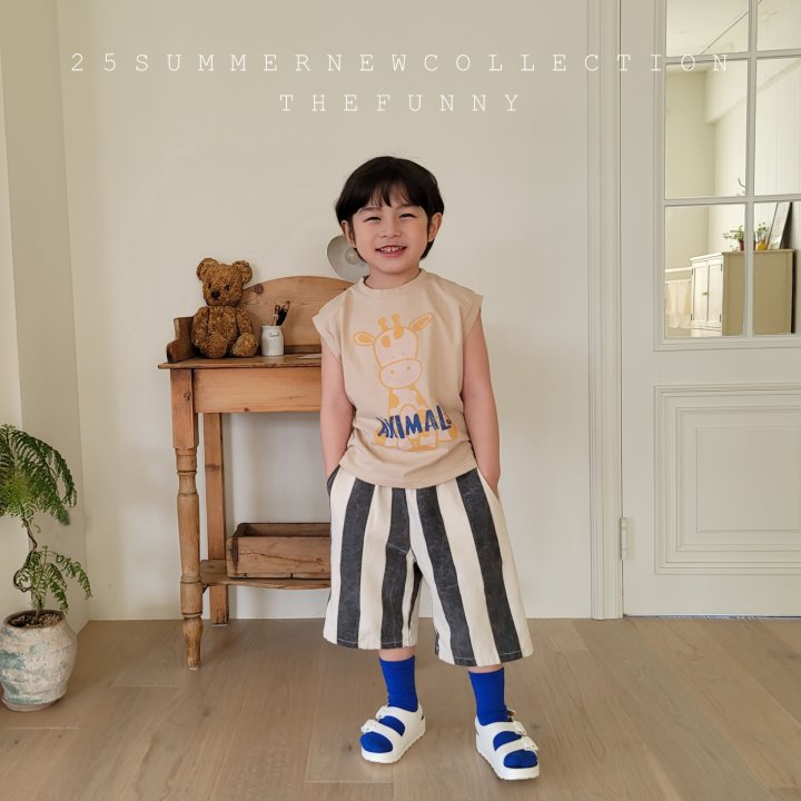 The Funny - Korean Children Fashion - #Kfashion4kids - Giraffe Sleeveless - 10