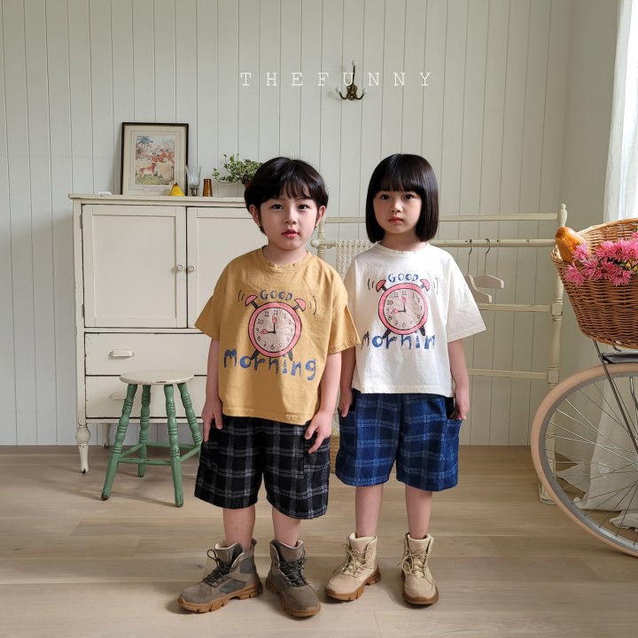 The Funny - Korean Children Fashion - #Kfashion4kids - Good Morning Tee