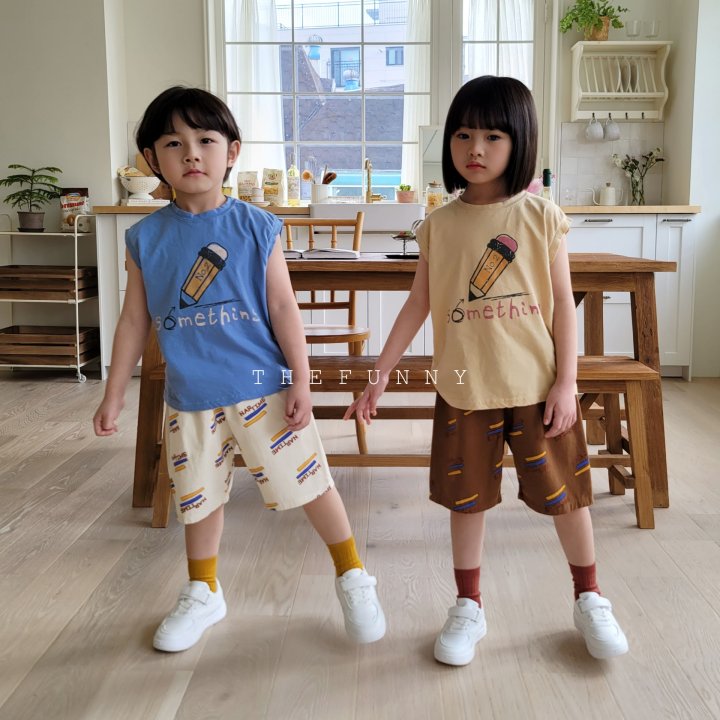 The Funny - Korean Children Fashion - #Kfashion4kids - Pencil Sleeveless