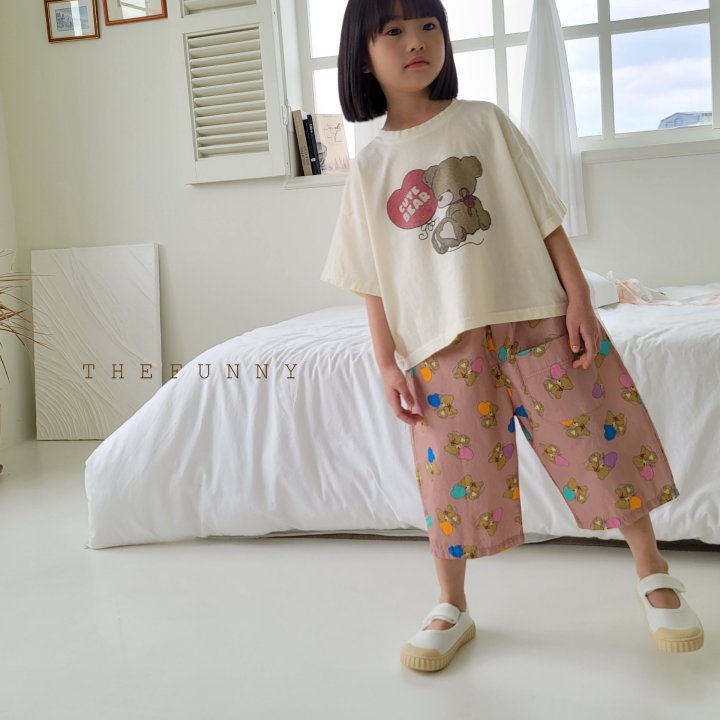 The Funny - Korean Children Fashion - #Kfashion4kids - Balloon Bear Pants - 6