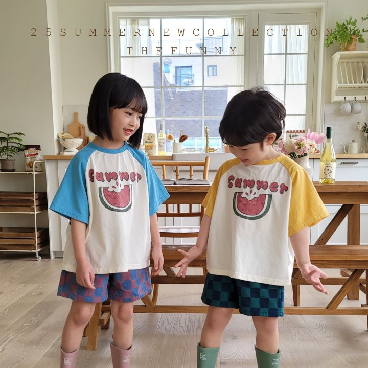 The Funny - Korean Children Fashion - #childofig - Watermelon Tee