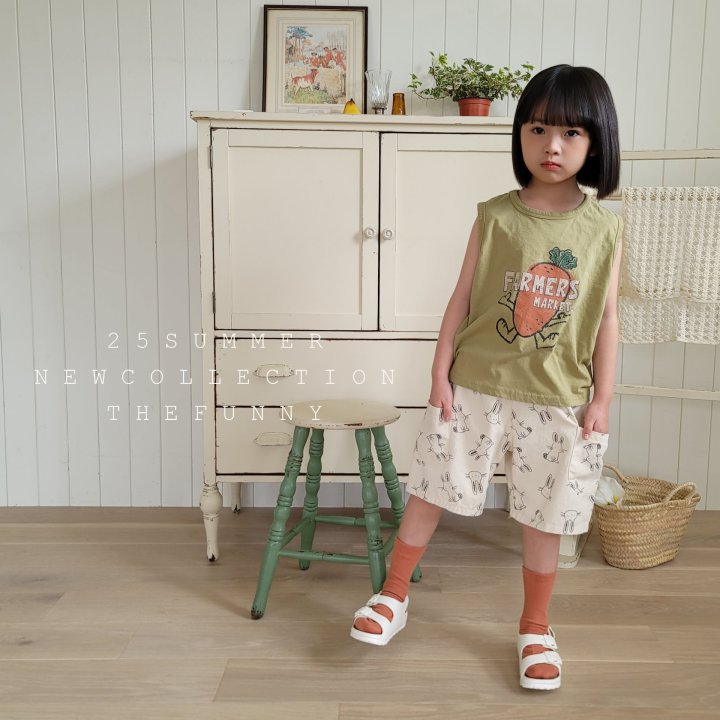 The Funny - Korean Children Fashion - #childofig - Carrot Sleeveless - 6