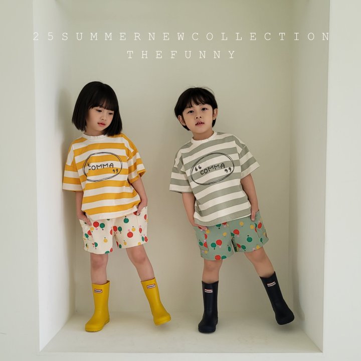 The Funny - Korean Children Fashion - #childofig - Comma Tee - 2