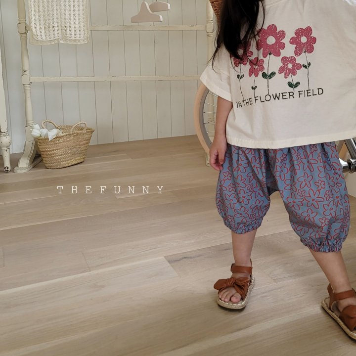 The Funny - Korean Children Fashion - #childofig - Flower Balloon Pants - 9