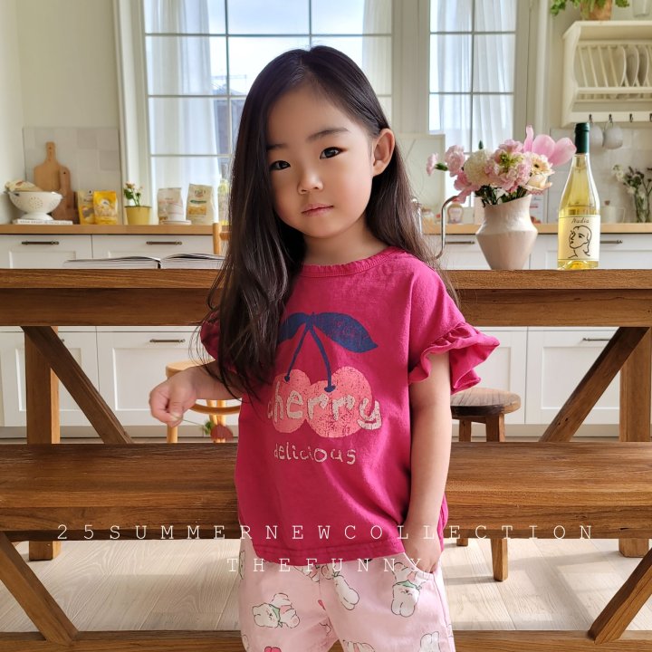 The Funny - Korean Children Fashion - #childofig - Cherry Tee - 8