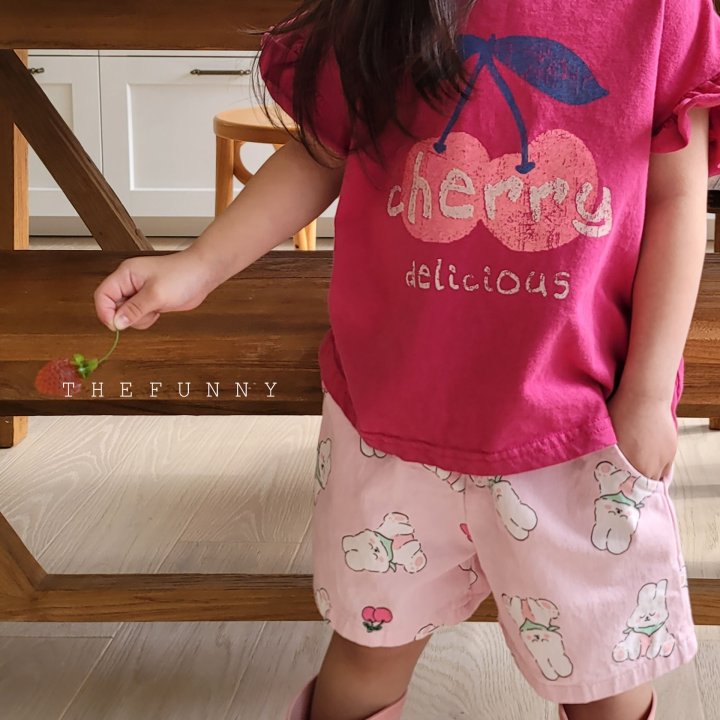 The Funny - Korean Children Fashion - #childofig - Cherry Pants - 7