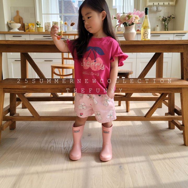 The Funny - Korean Children Fashion - #childofig - Cherry Pants - 8