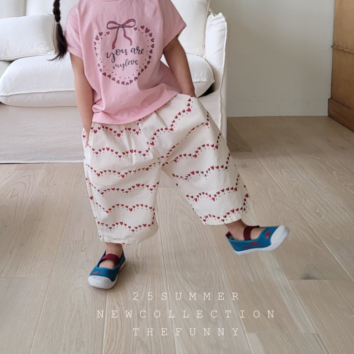 The Funny - Korean Children Fashion - #childofig - Heart Pants - 6