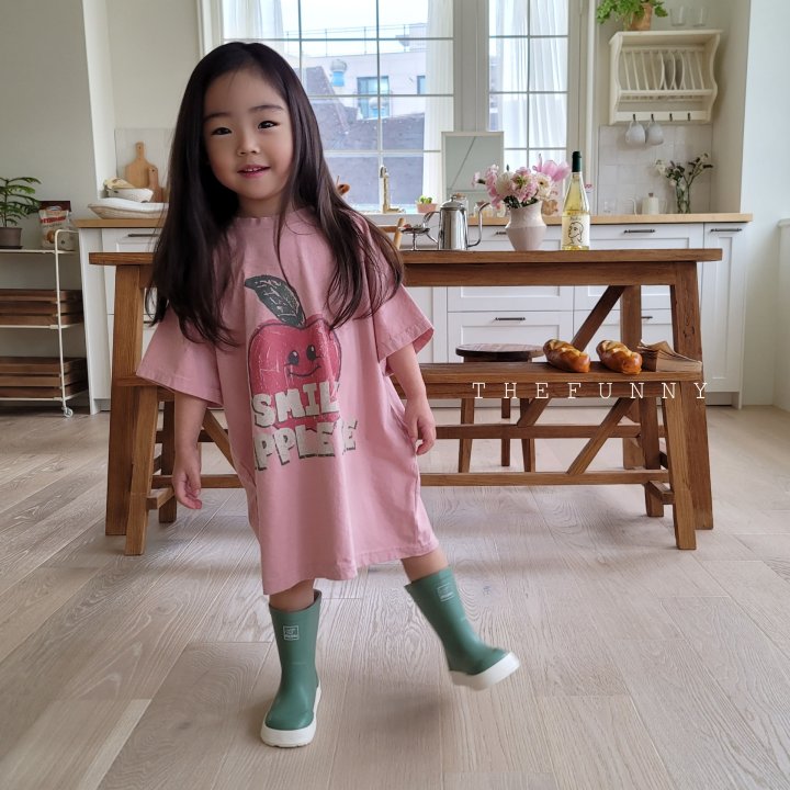 The Funny - Korean Children Fashion - #childofig - Apple One-piece - 5