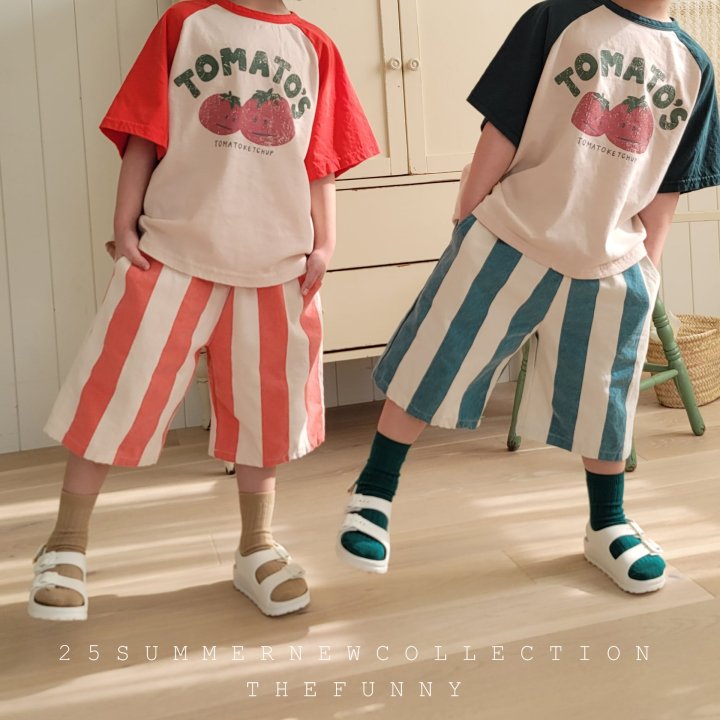 The Funny - Korean Children Fashion - #childrensboutique - Line Pants