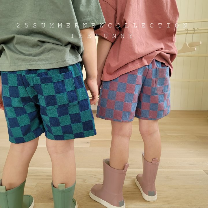The Funny - Korean Children Fashion - #childrensboutique - Two Tone Denim Pants
