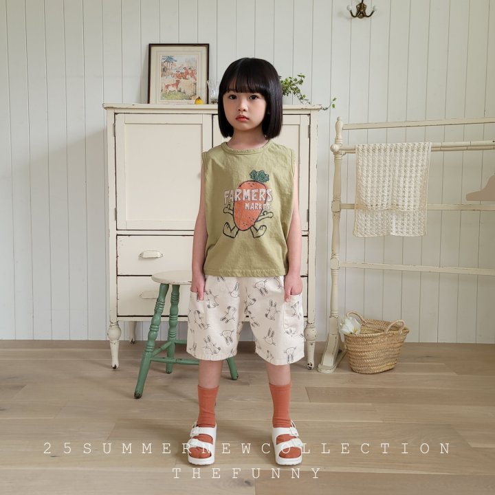 The Funny - Korean Children Fashion - #childrensboutique - Carrot Sleeveless - 7