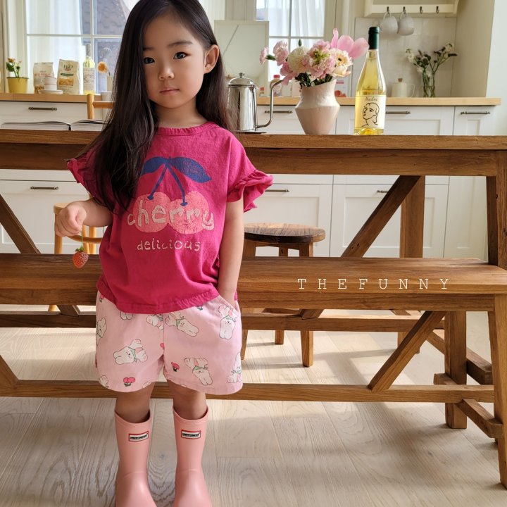 The Funny - Korean Children Fashion - #childrensboutique - Cherry Tee - 10
