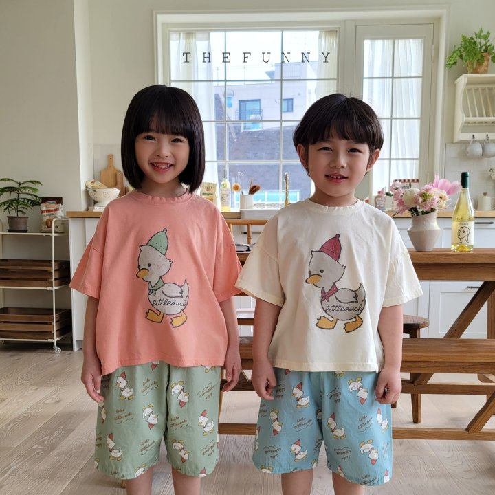 The Funny - Korean Children Fashion - #designkidswear - Duck Tee